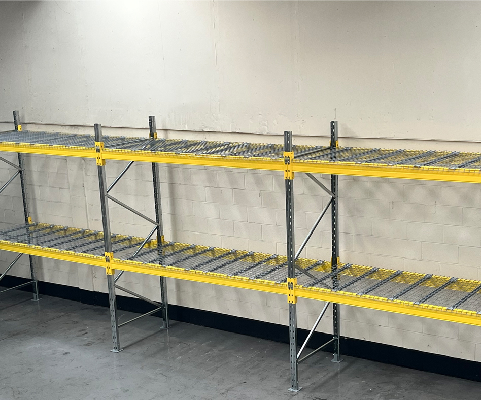 Pallet Racking Mesh Decking details