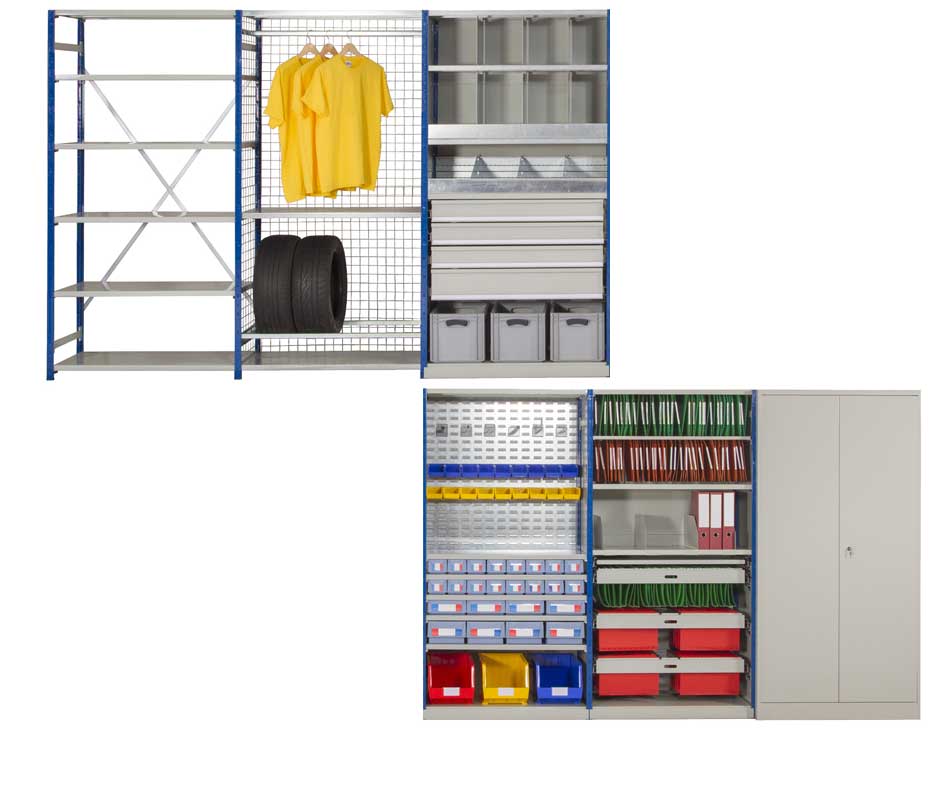 Steel Shelving details